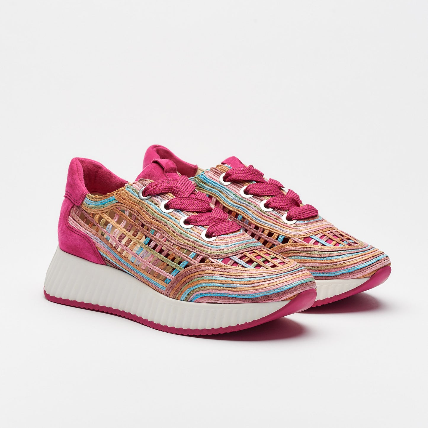 SOFTWAVES ARDI SNEAKER IN FUCHSIA