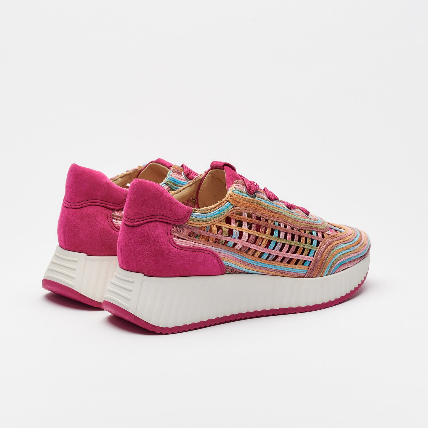 SOFTWAVES ARDI SNEAKER IN FUCHSIA