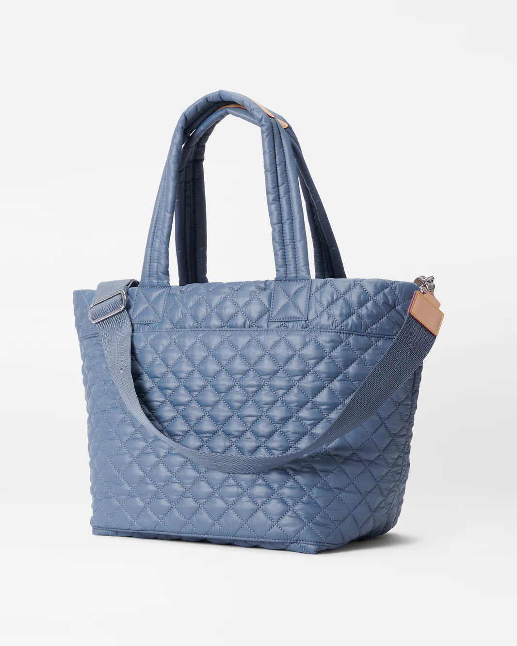 MZ WALLACE MEDIUM METRO TOTE DELUXE IN DENIM REC