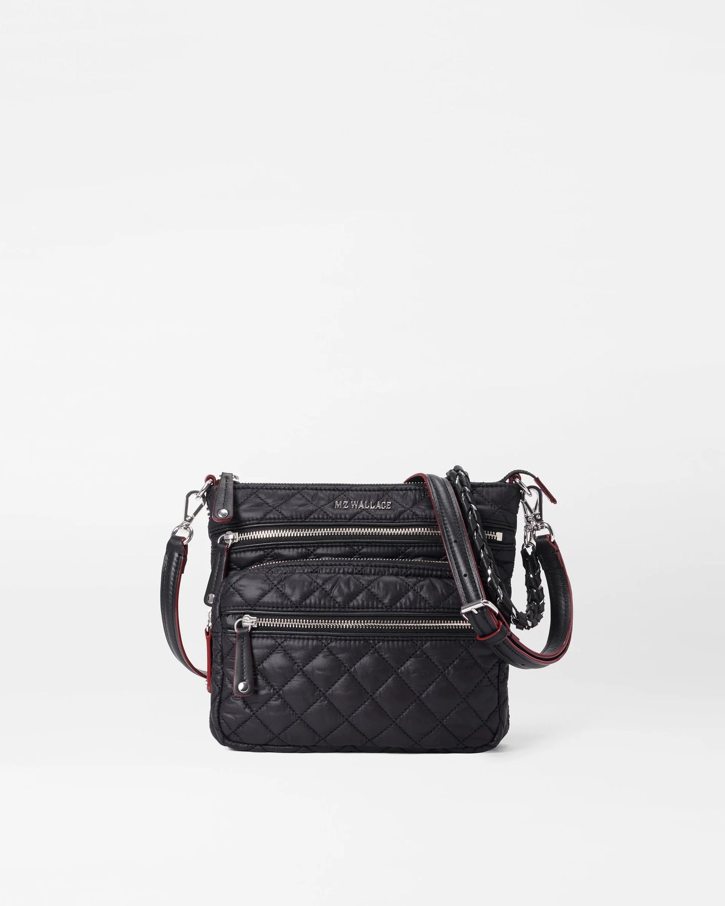 MZ WALLACE DOWNTOWN CROSBY BAG IN BLACK