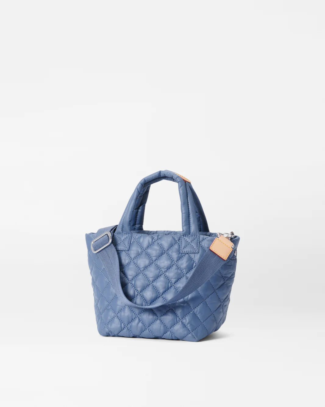 MZ WALLACE MICRO METRO TOTE DELUXE IN DENIM REC