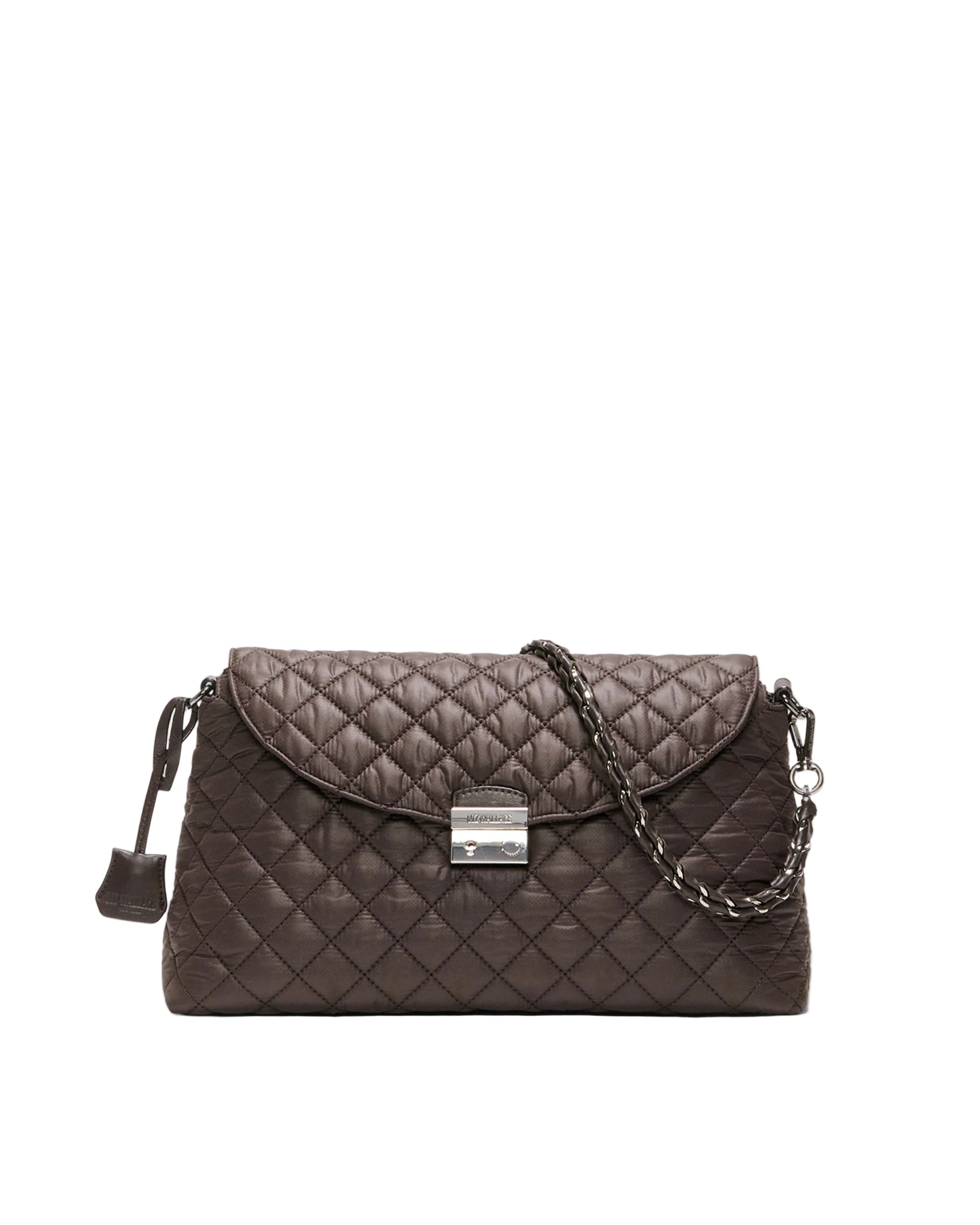 まぁや MZ WALLACE CROSBY LOCK SHOULDER BAG IN ESPRESSO – A Step Above Shoes