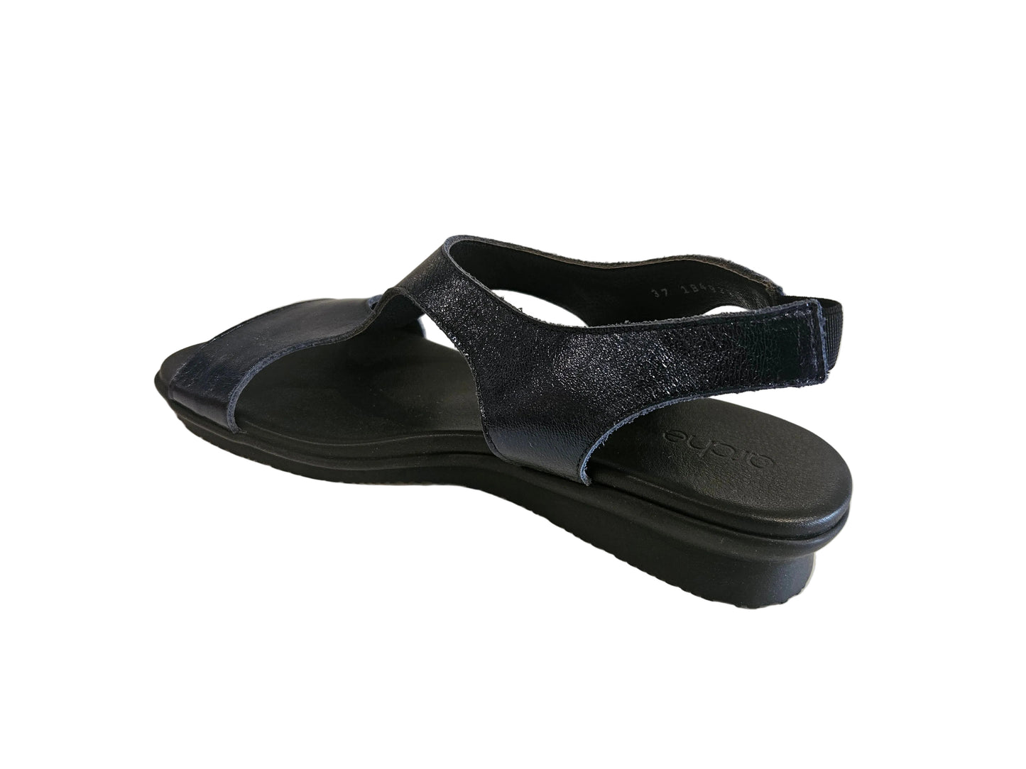 ARCHE AURIAN SANDALS IN METALLIC NAVY