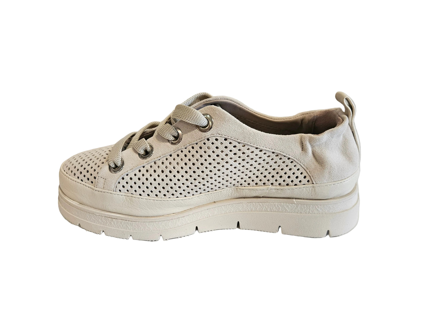 SOFTWAVES MEARA COCO SNEAKERS IN WHITE
