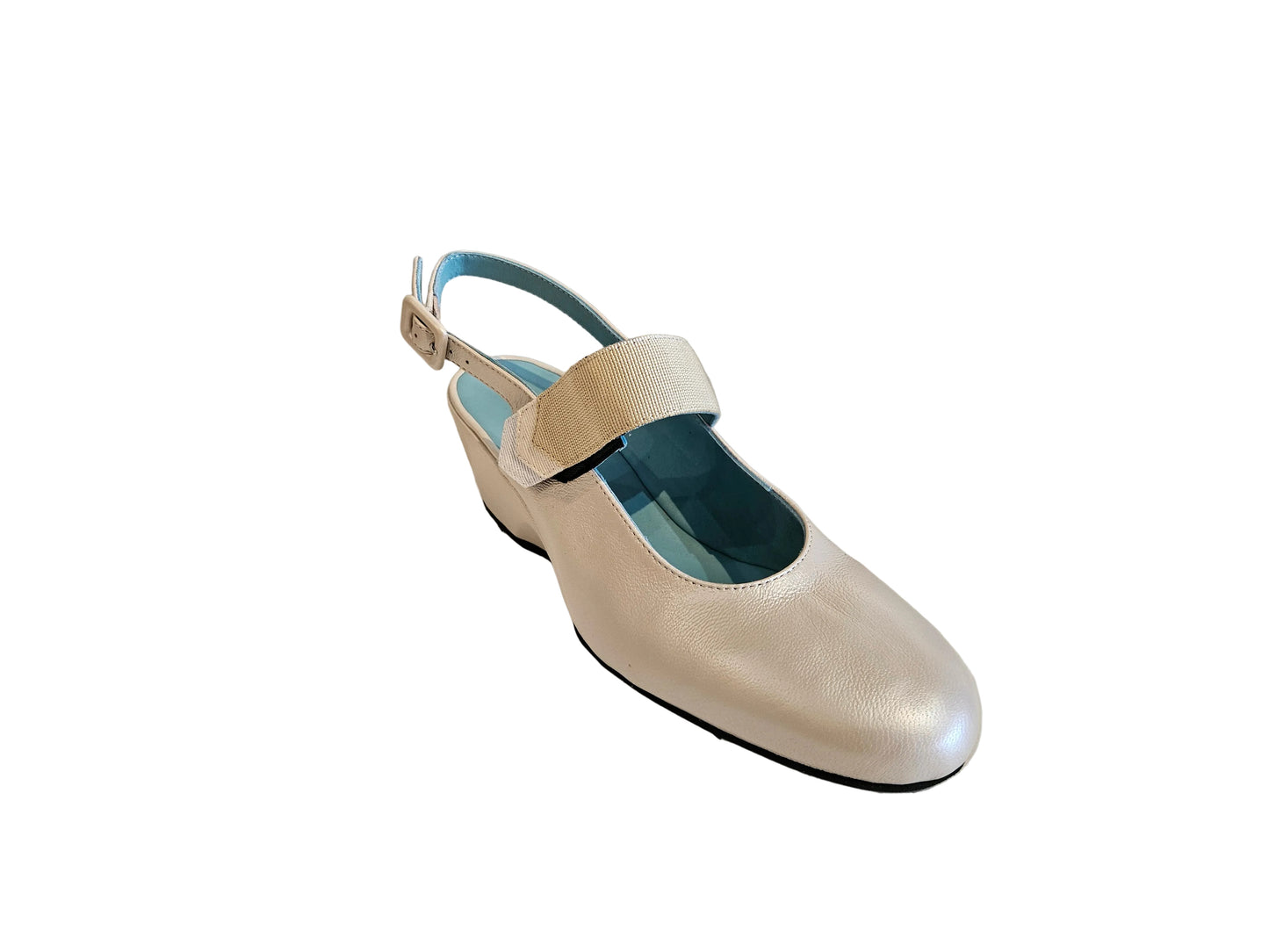 THIERRY RABOTIN DESMOND WEDGES IN WHITE