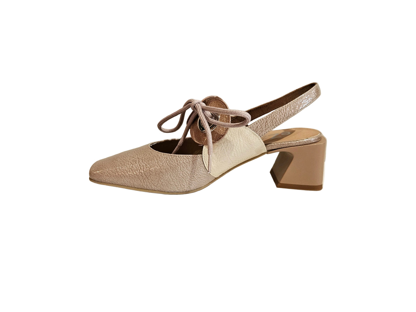 EZZIO 14307 HEELS IN BEIGE