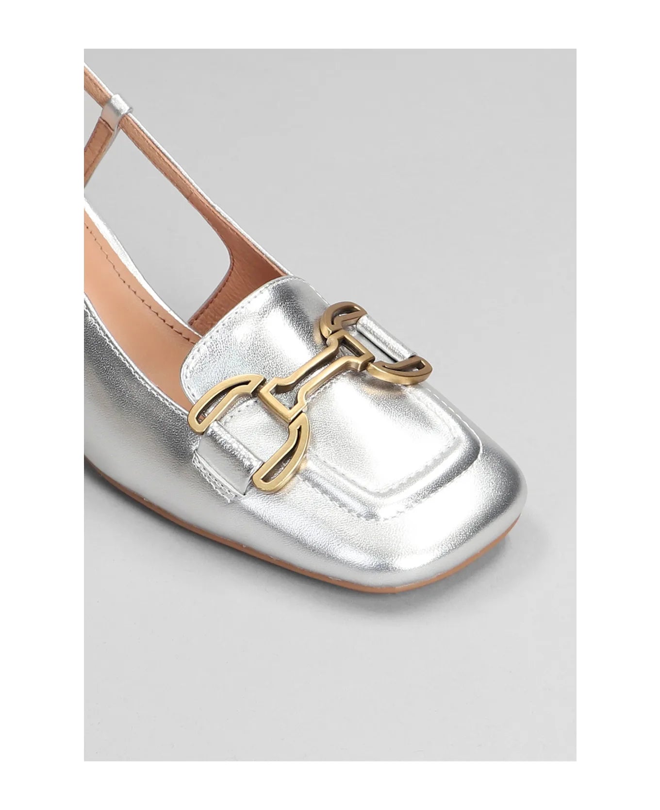 BIBI LOU RENEE PUMP IN SILVER