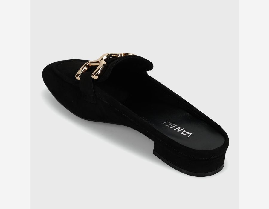 VANELI SHAINE LOAFER IN BLACK SUEDE