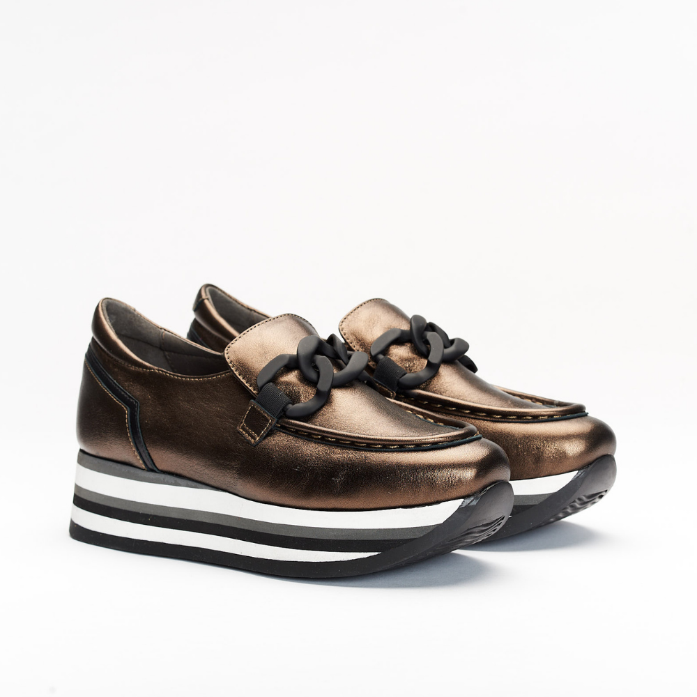 SOFT WAVES SNEAKER  IN CALA BRONZE