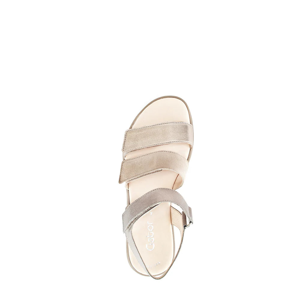 GABOR PLATFORM SANDAL IN COMBINATION