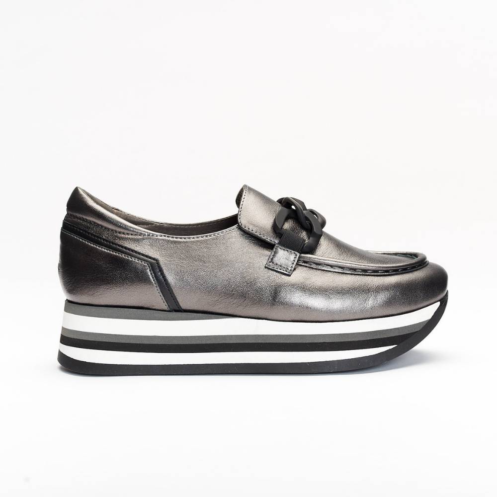 SOFT WAVES SNEAKER IN CALA PEWTER