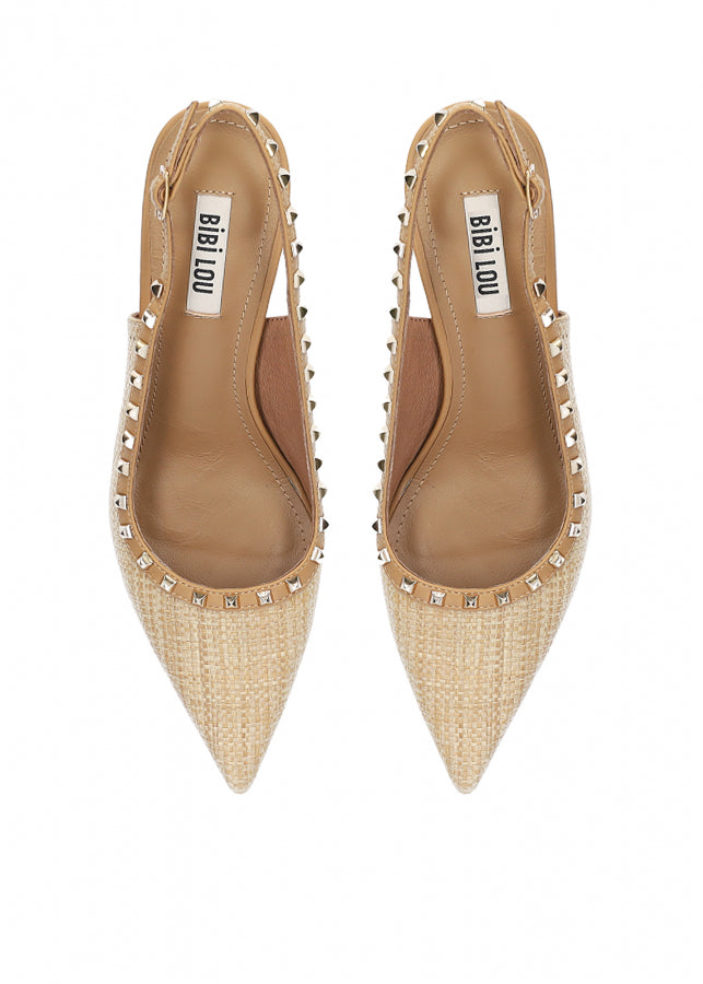 BIBI LOU KATE PUMP IN NATURAL