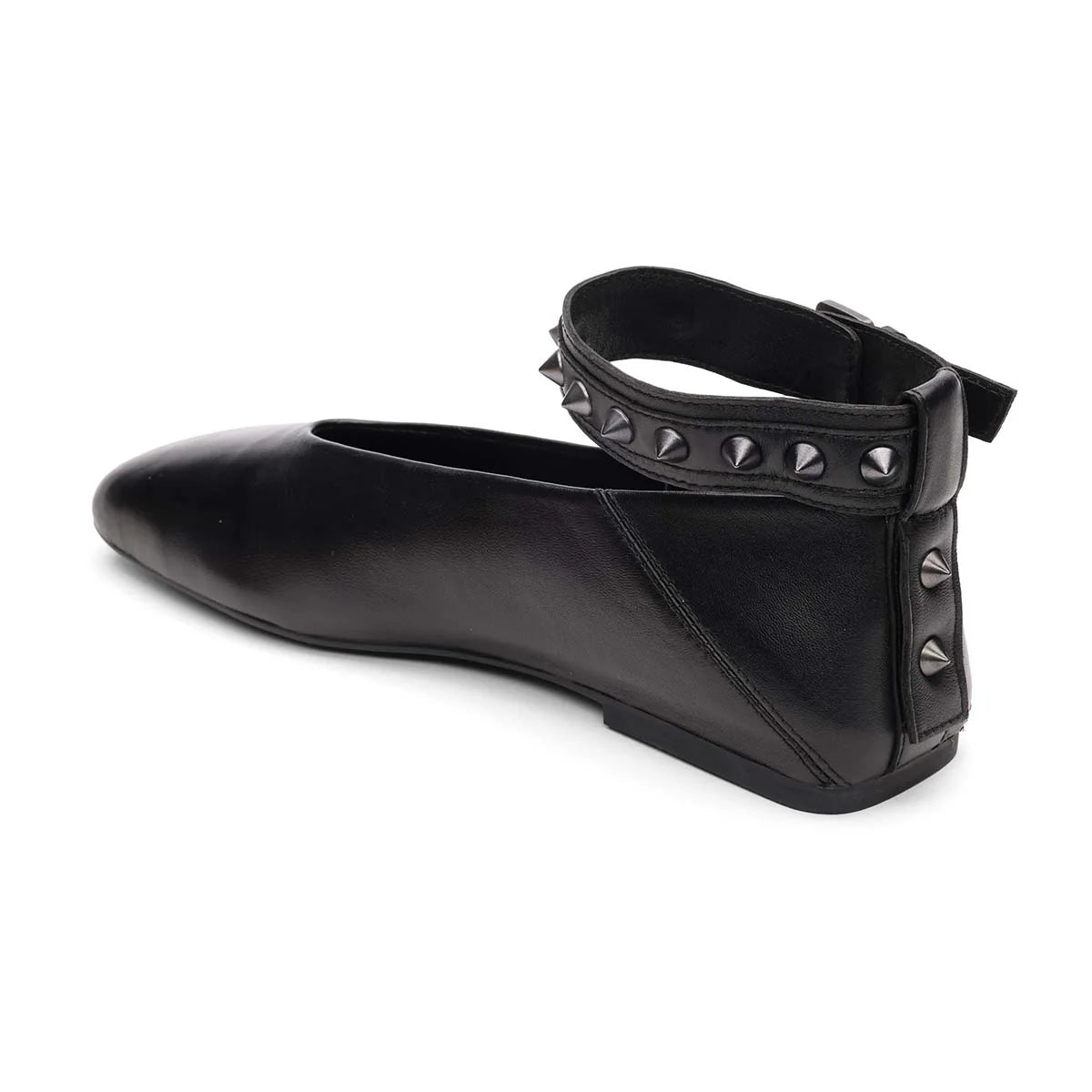 ASH BEST BELLET FLAT IN BLACK