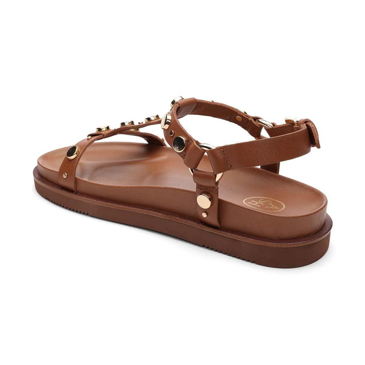 ASH STUDDED T-STRAP FOOTBED SANDAL