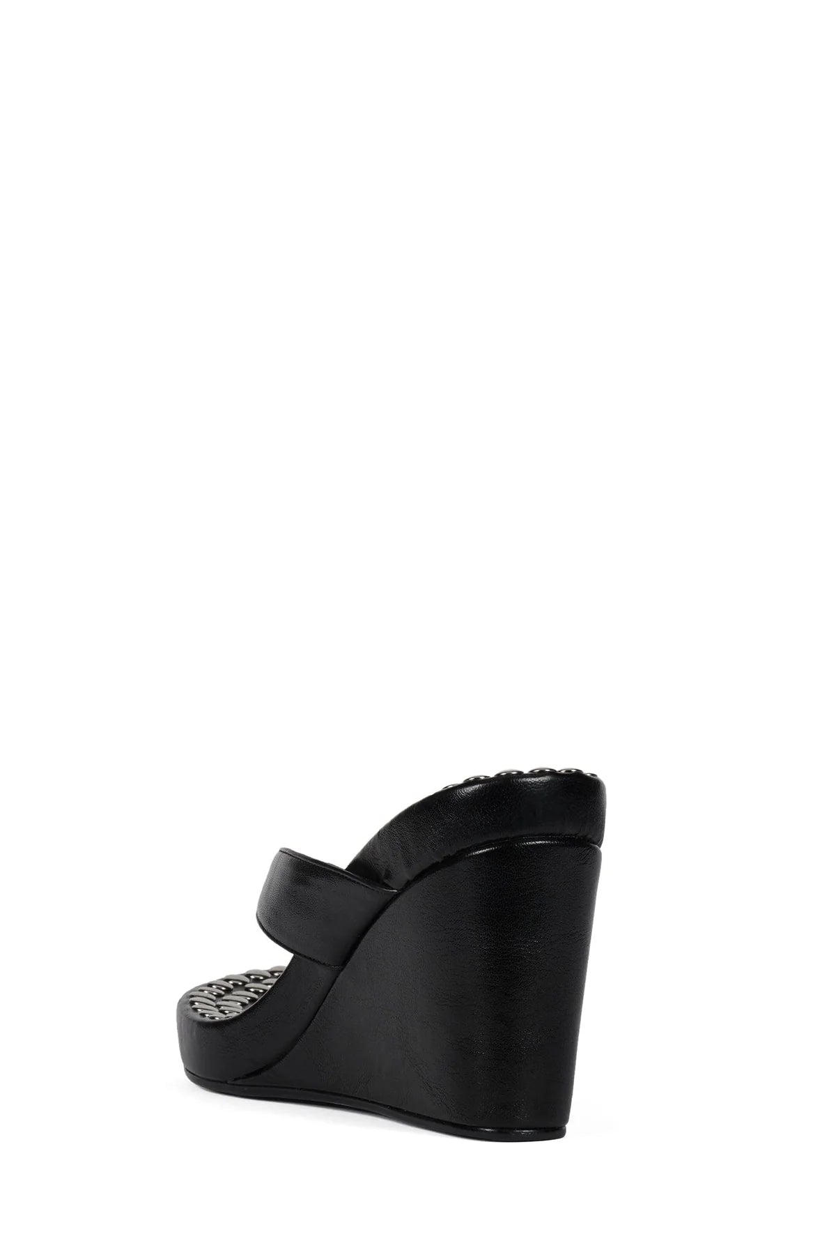 JEFFREY CAMPBELL LIEZEL-ST IN BLACK SILVER
