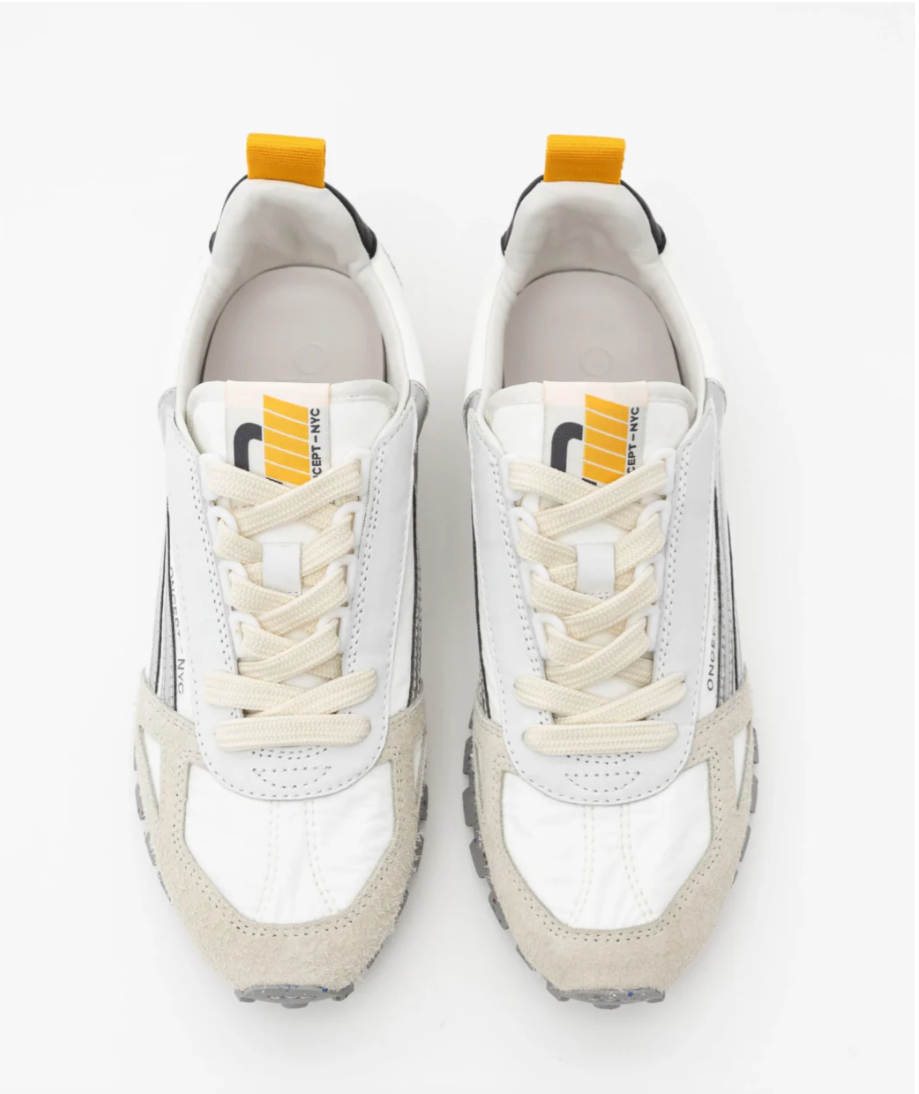 ONCEPT TORONTO SNEAKER IN SILVER FLASH