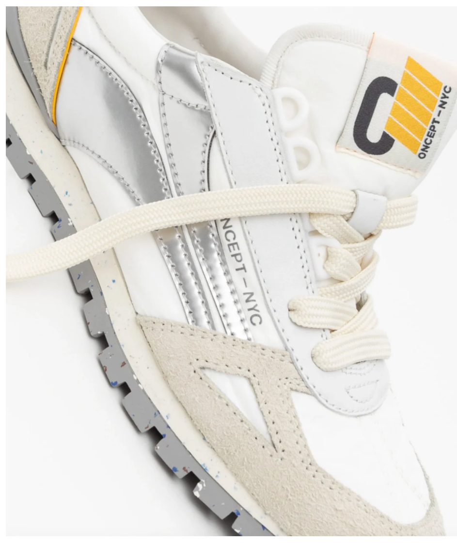 ONCEPT TORONTO SNEAKER IN SILVER FLASH