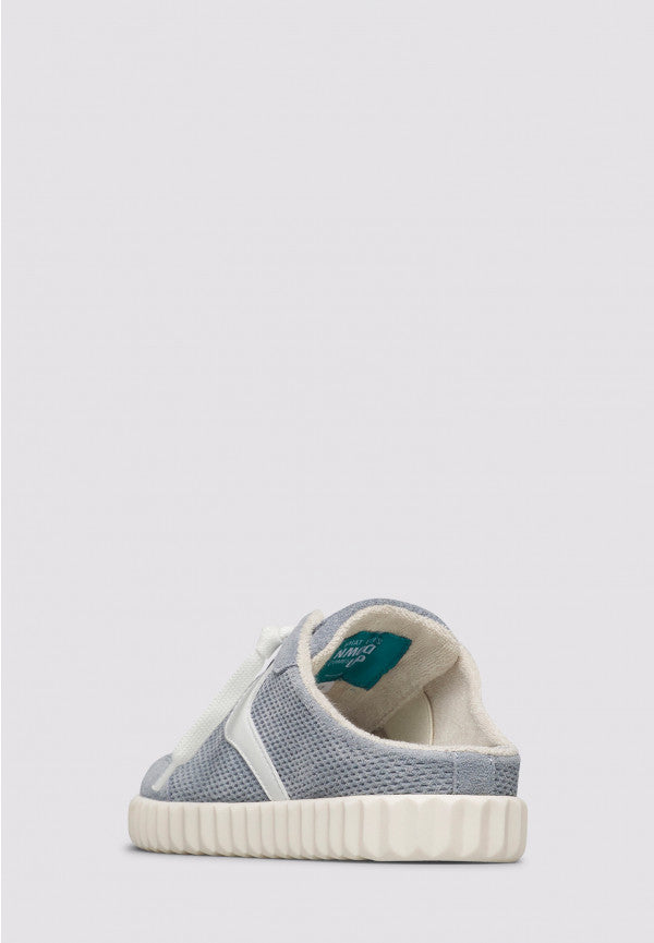 VOILE BLANCHE INES MULE IN LIGHT GREY