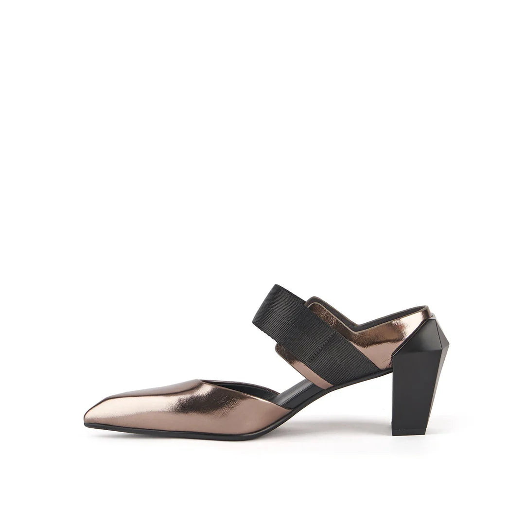 UNITED NUDE GEM MULE MID IN GUN METAL