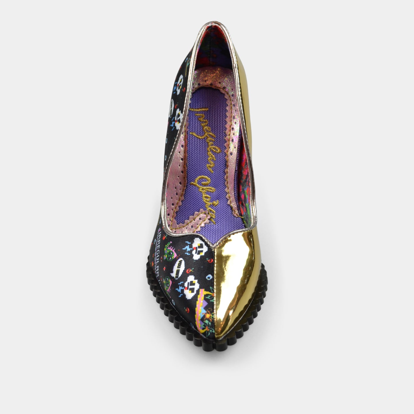 IRREGULAR CHOICE HEAVENS ABOVE IN GOLD