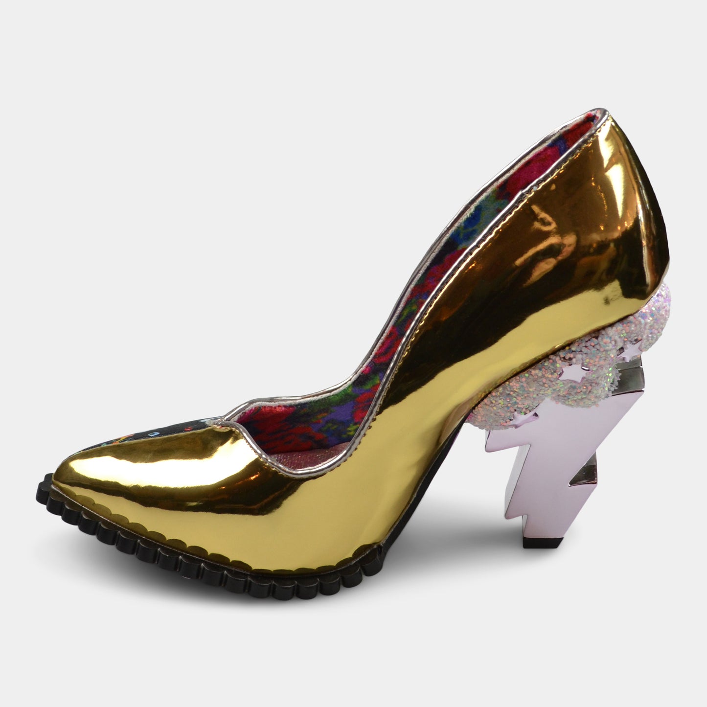 IRREGULAR CHOICE HEAVENS ABOVE IN GOLD