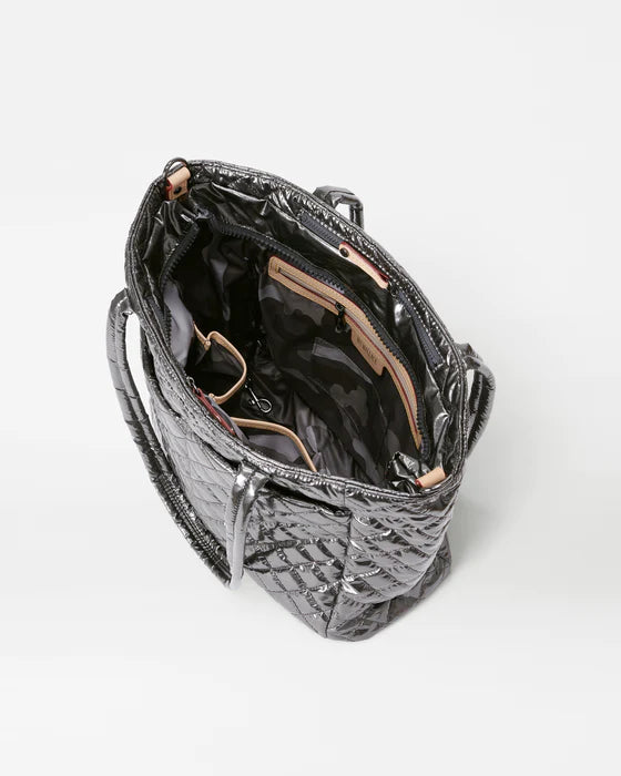 MZ WALLACE METRO QUATRO TOTE ANTHRACITE METALLIC