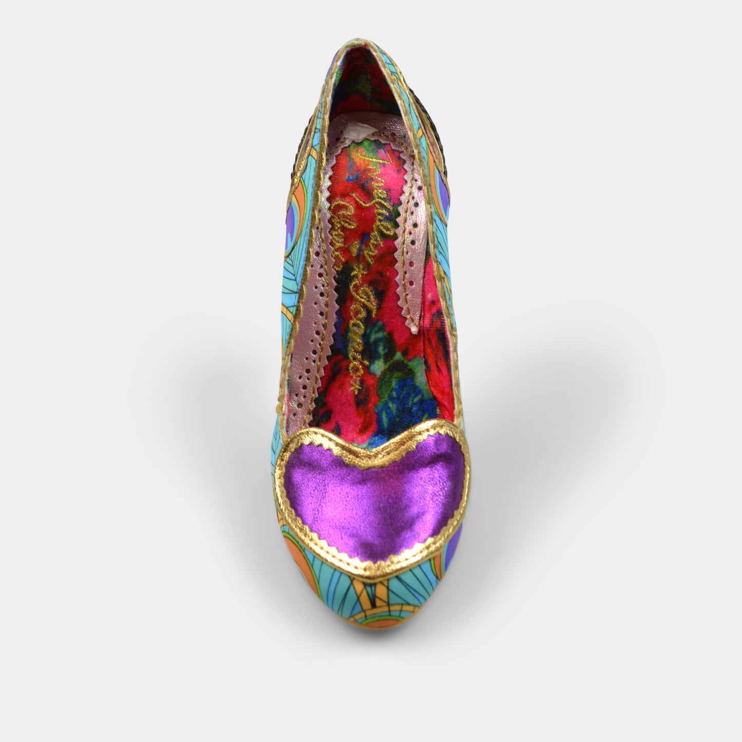 IRREGULAR CHOICE LOREN LOVE IN PURPLE