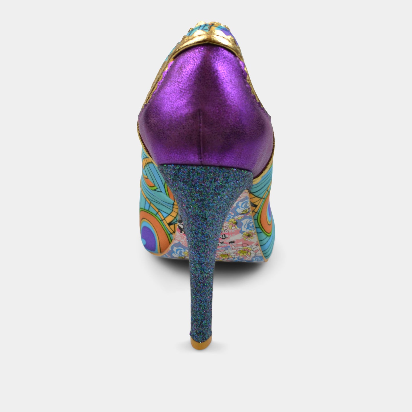 IRREGULAR CHOICE LOREN LOVE IN PURPLE