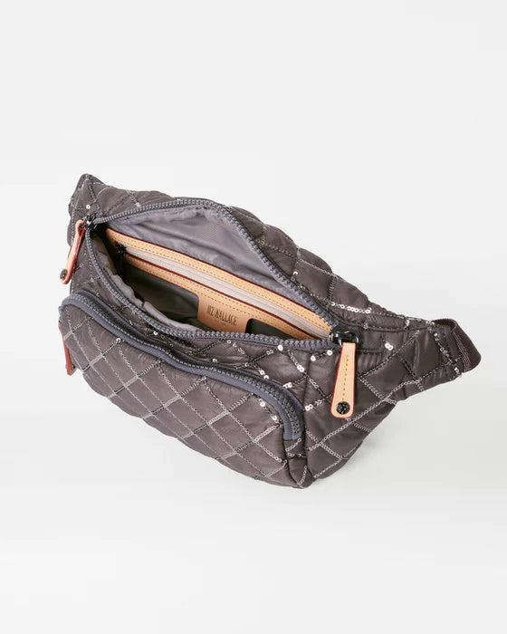 MZ WALLACE METRO SLING BAG MAGNET WITH SEQUINS