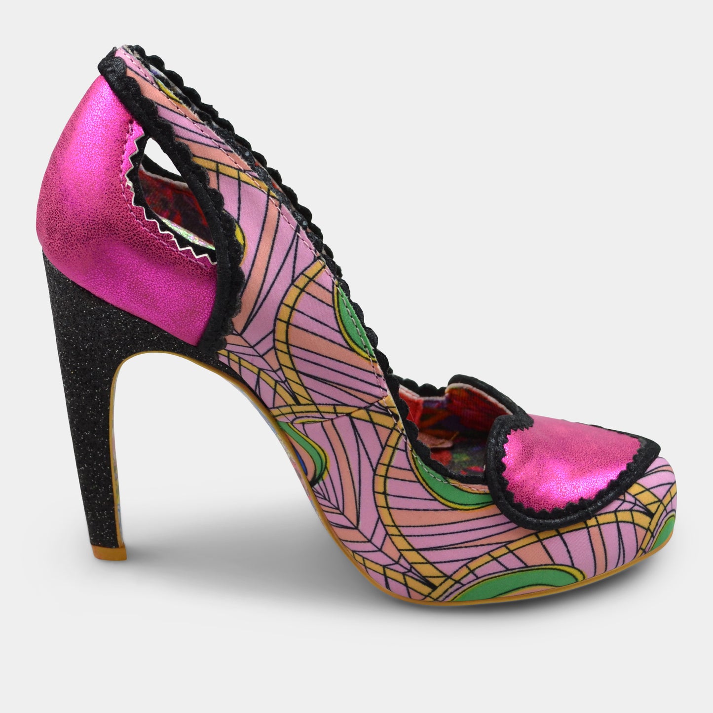 IRREGULAR CHOICE LOREN LOVE IN PINK