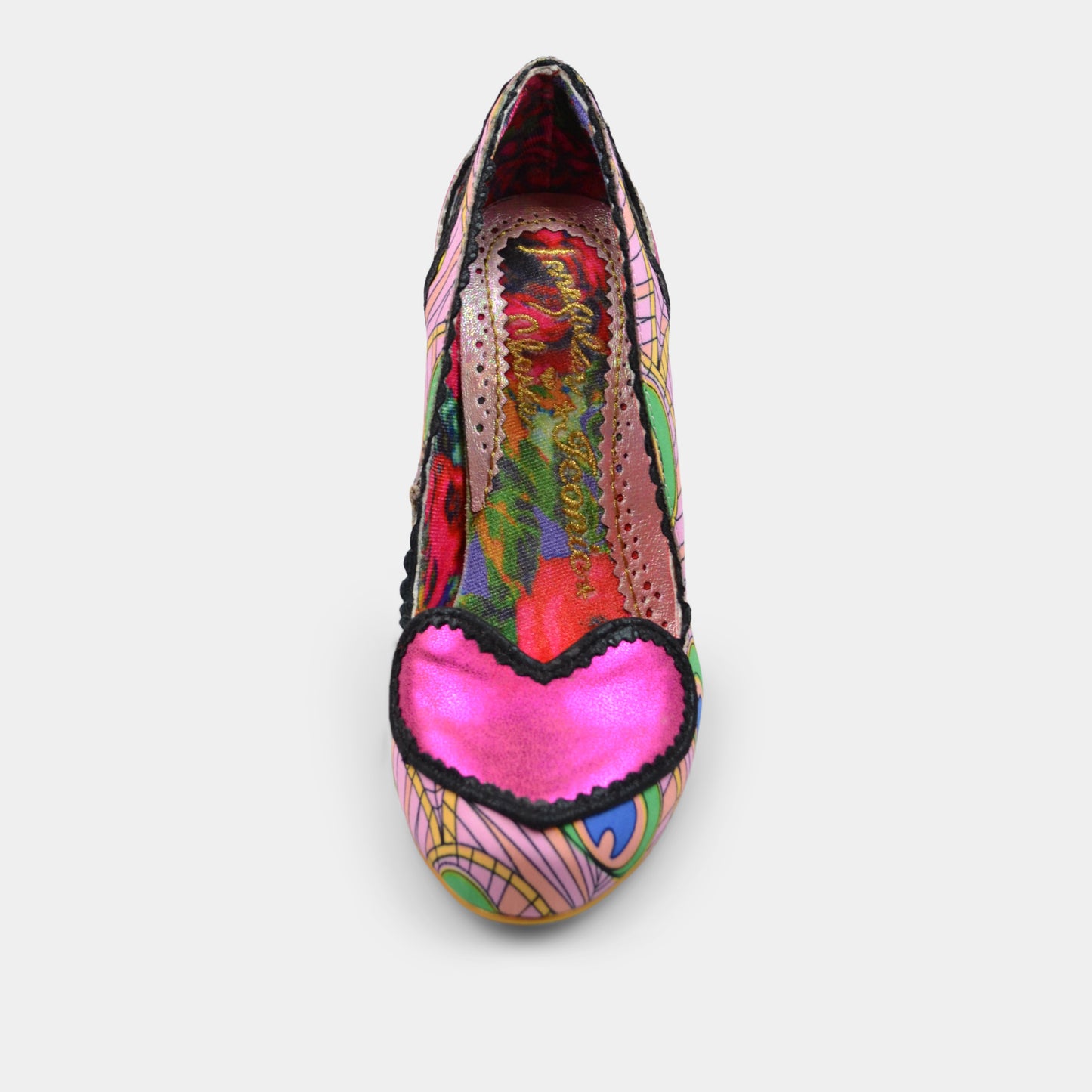IRREGULAR CHOICE LOREN LOVE IN PINK