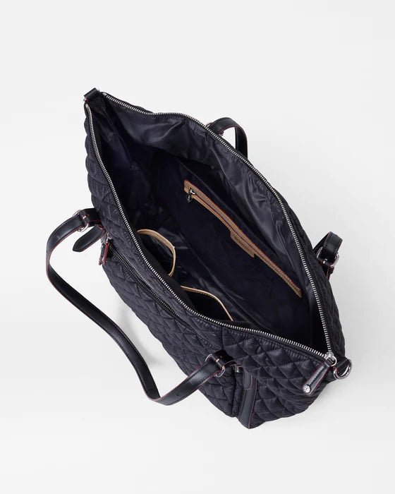 MZ WALLACE DAILY CROSBY TOTE BLACK REC