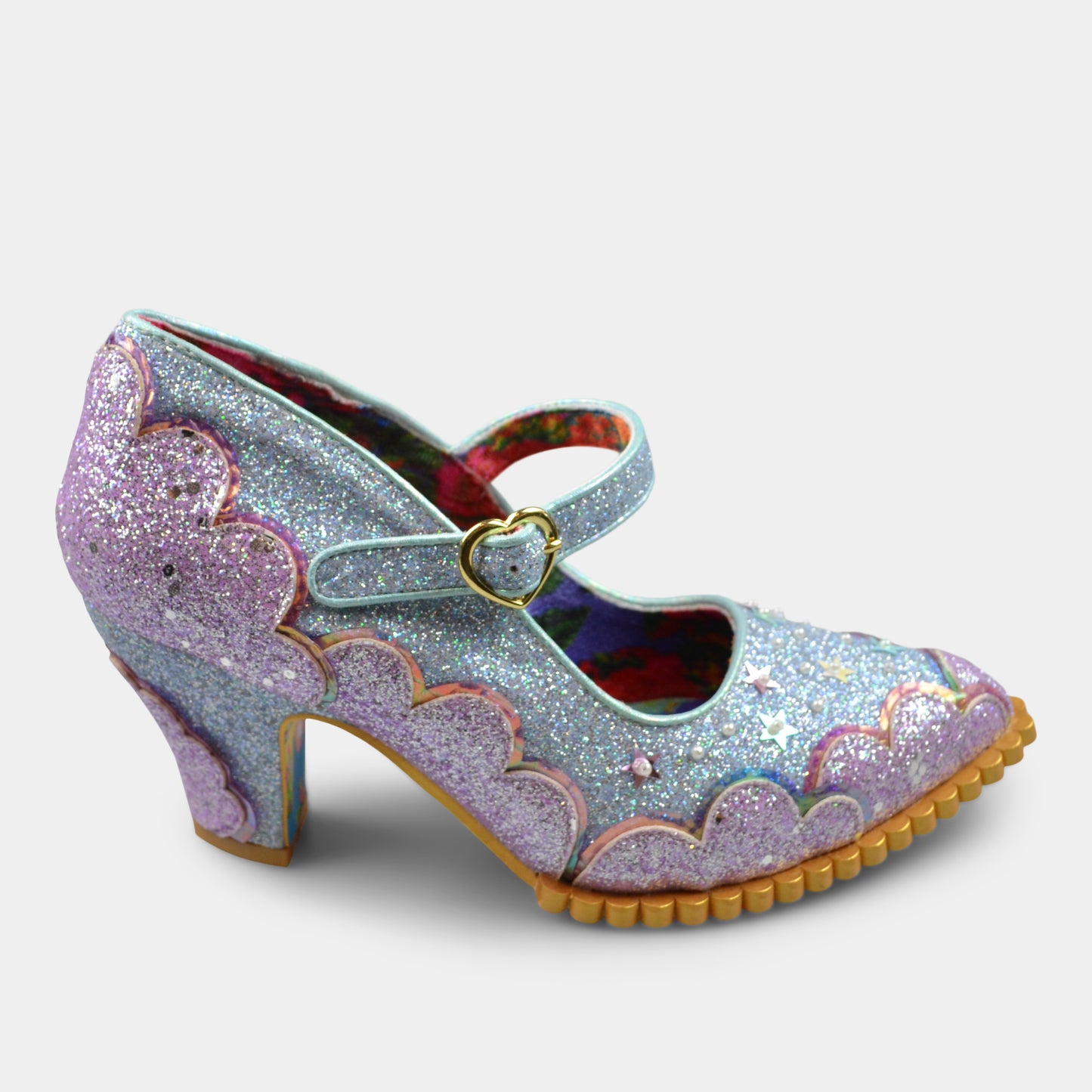 IRREGULAR CHOICE SHORTIE BREAD IN LIGHT BLUE