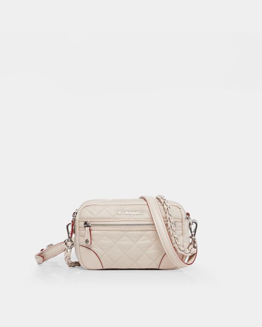 MZ WALLACE MINI CROSBY IN MUSHROOM