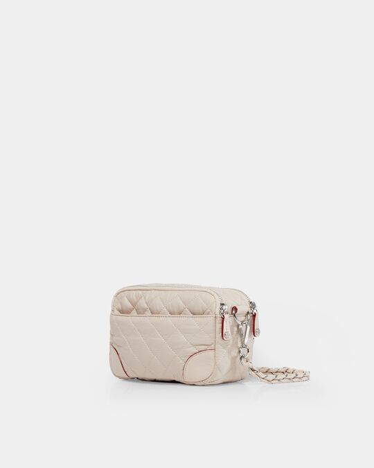 MZ WALLACE MINI CROSBY IN MUSHROOM