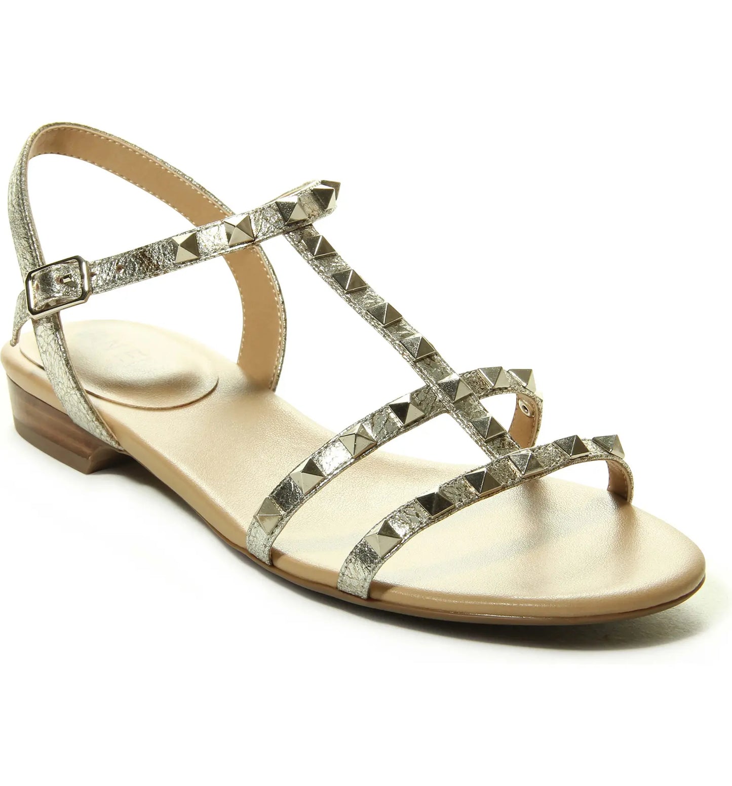 VANELI STRAPY SANDAL IN GOLD