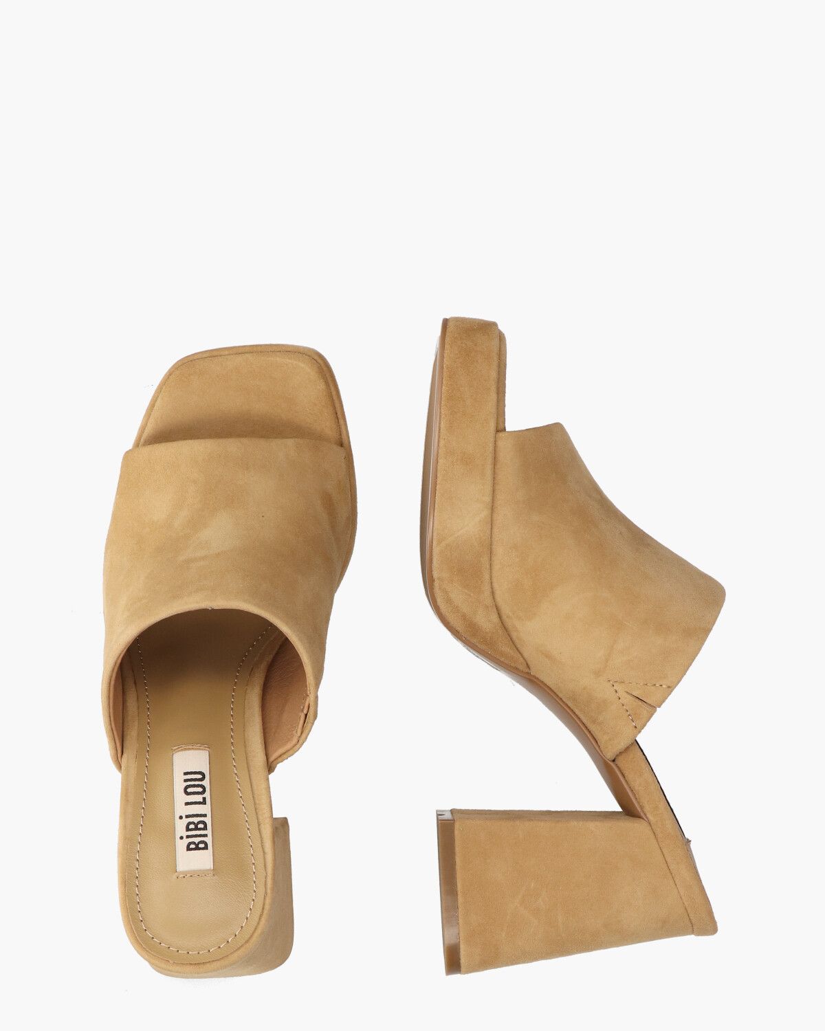 BIBI LOU OLIVIA BEIGE HEEL
