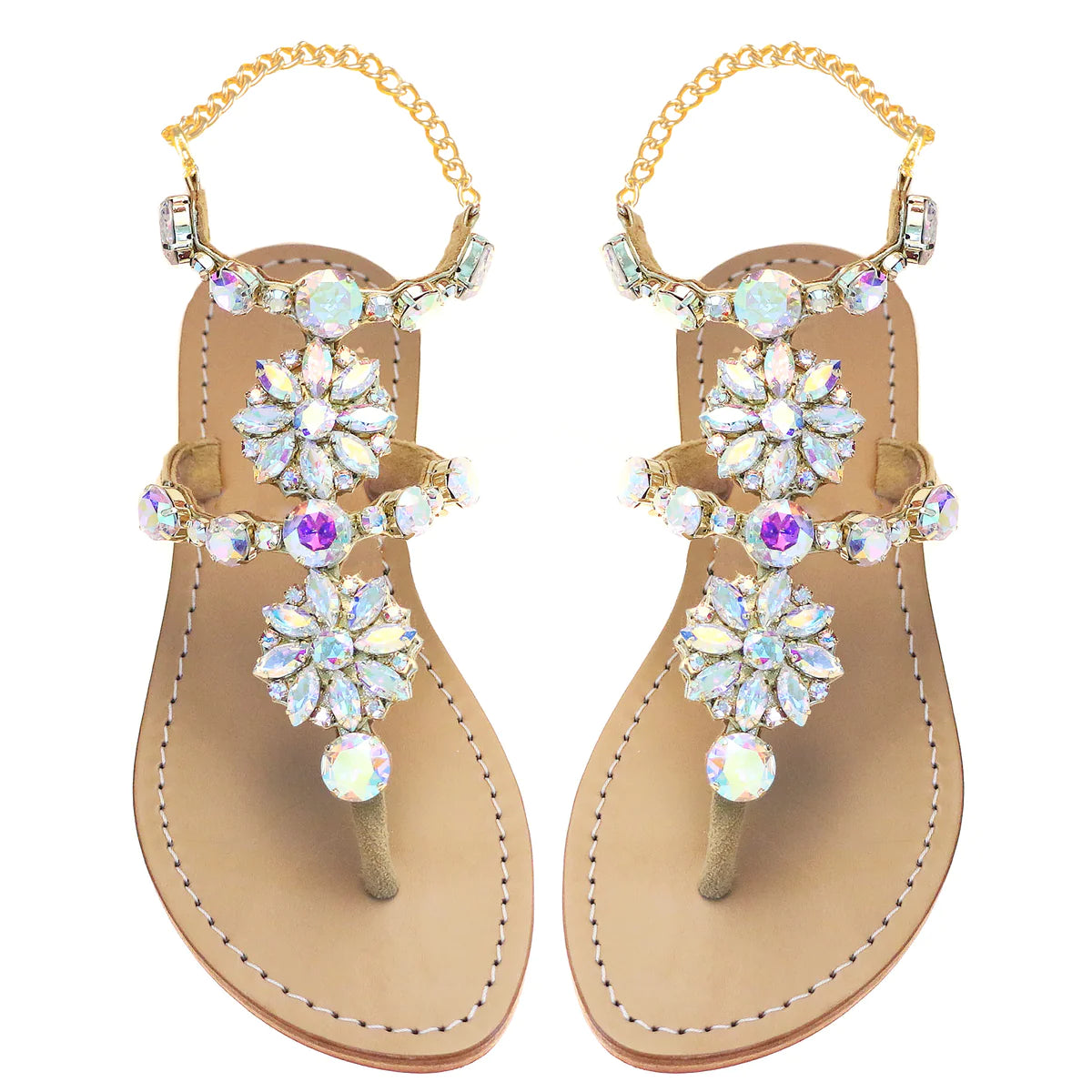 MYSTIQUE AMELIA SANDAL GOLD SUNFLOWER