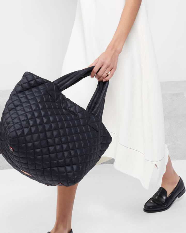 MZ WALLACE SMALL METRO TOTE DELUX BLACK