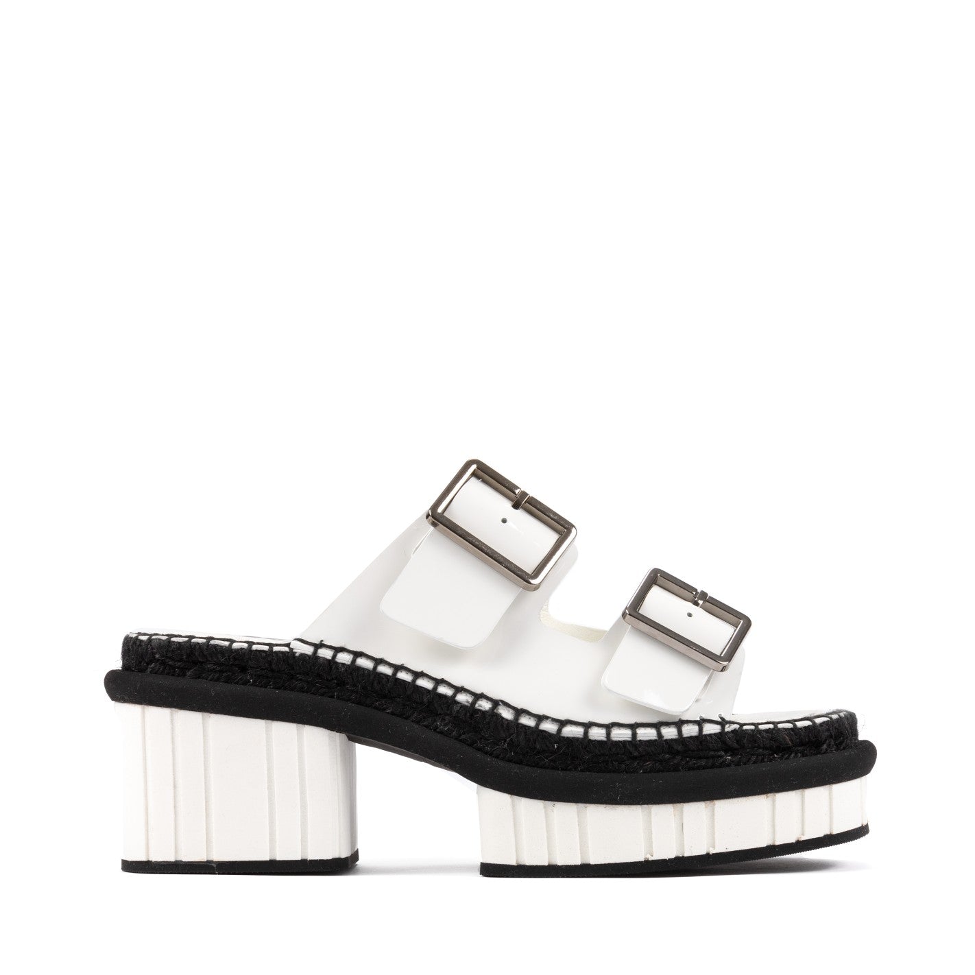 KANNA CIBELE WEDGE SANDAL IN WHITE