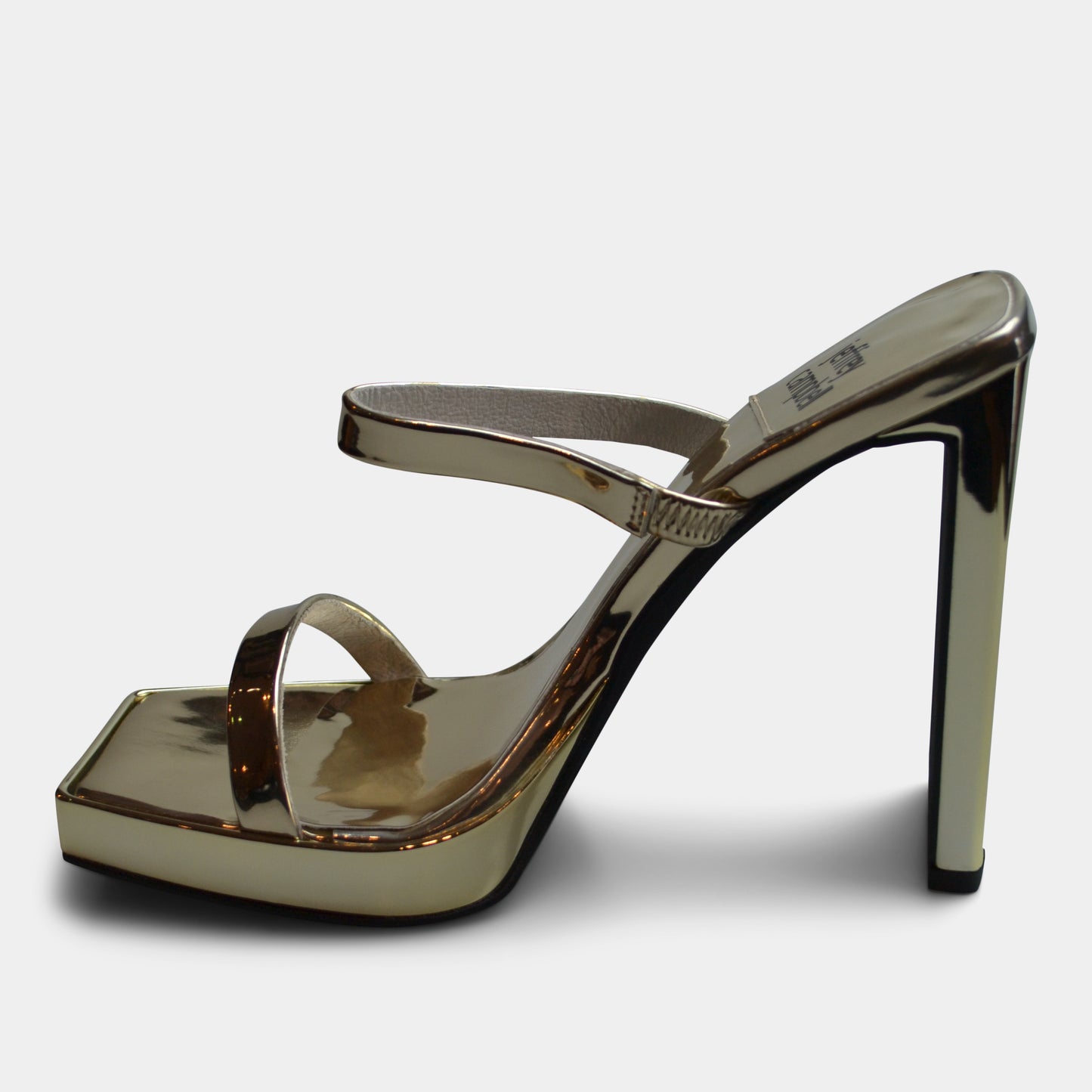 JEFFREY CAMPBELL HUSTLER HEEL IN GOLD