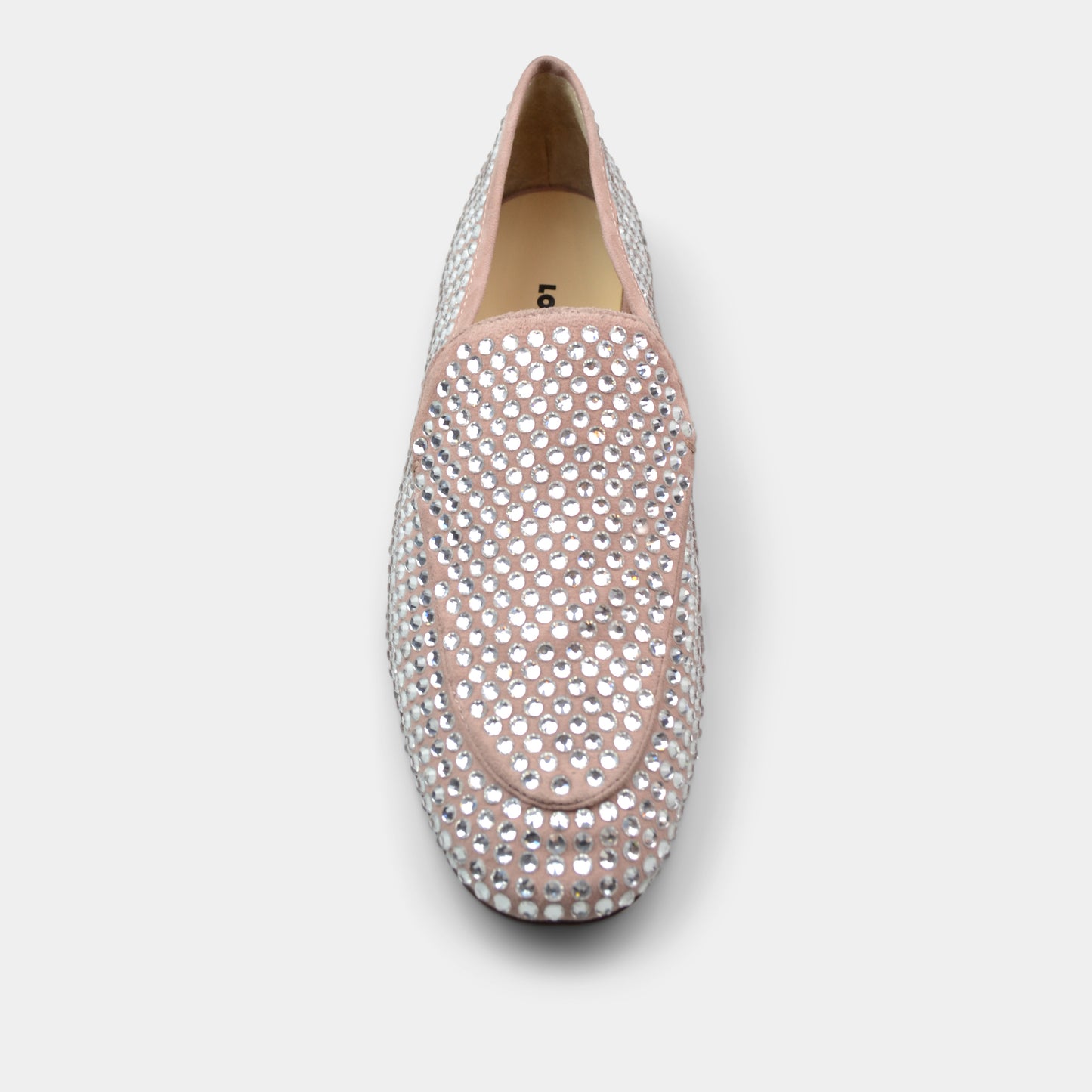 LOLA CRUZ LOAFERS IN PINK