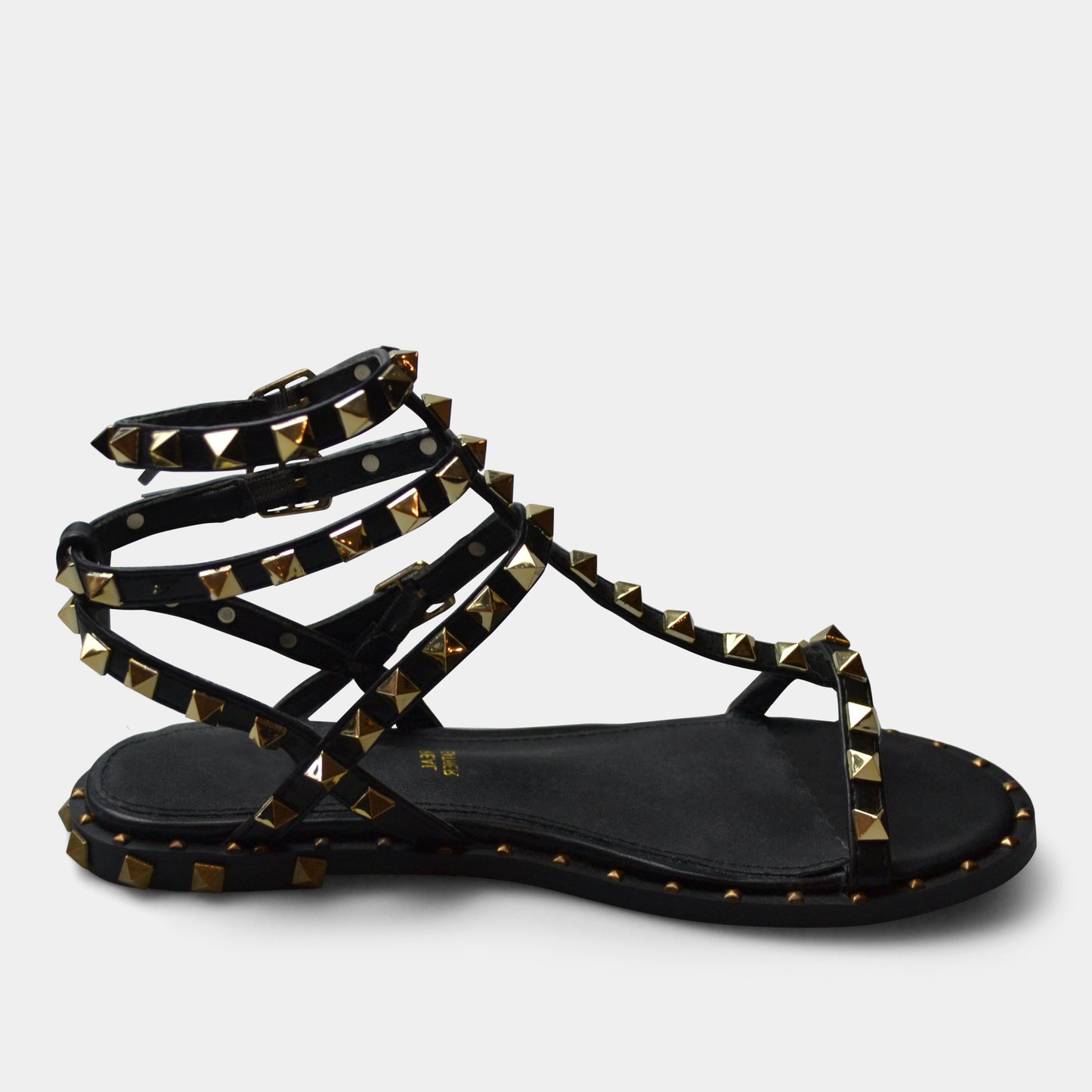 EXE' SANDAL IN BLACK