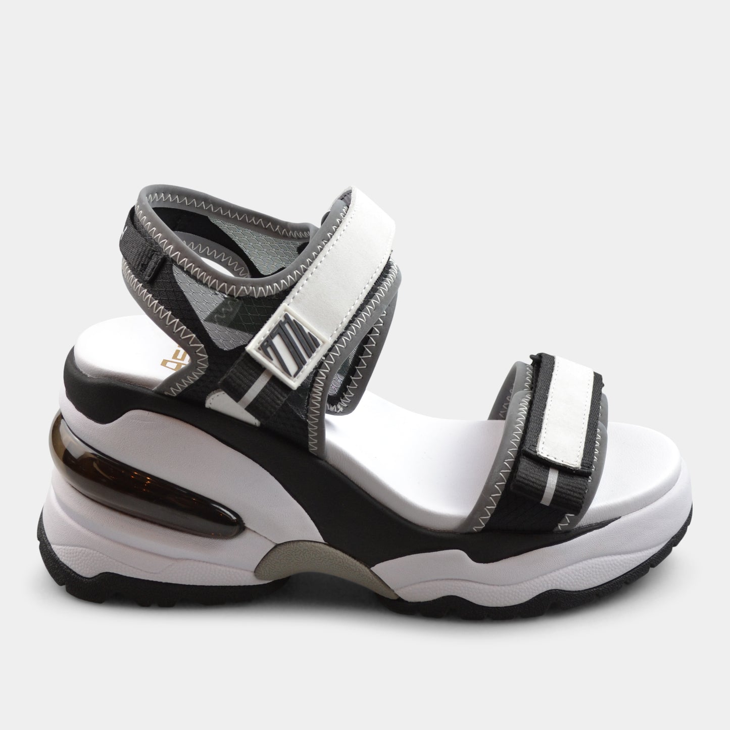 ASH ADAPT SNEAKER SANDAL BLACK/WHITE