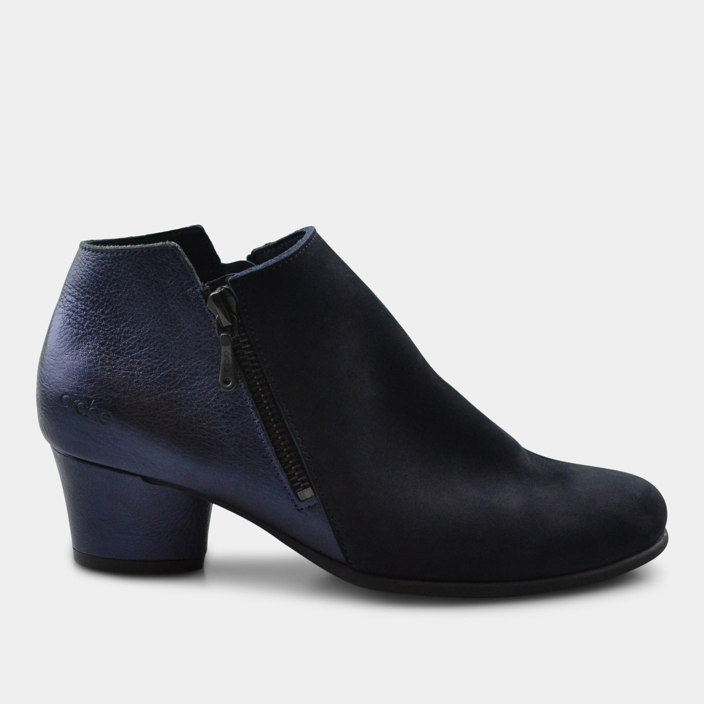 ARCHE MUSHKA BOOTIE IN BLUE METALLIC