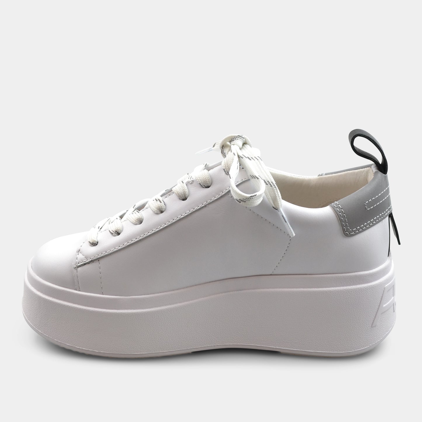 ASH MOON SNEAKER WHITE/SILVER