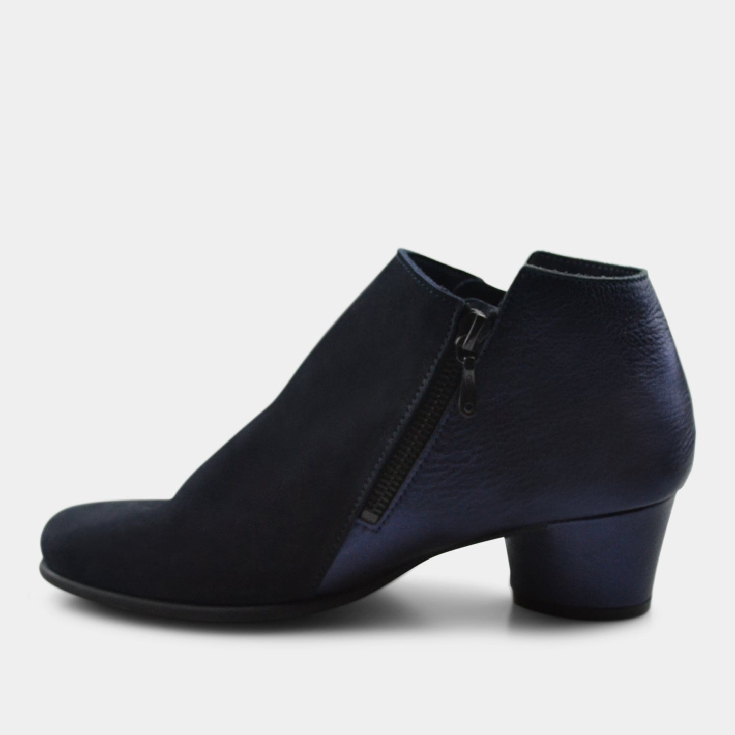 ARCHE MUSHKA BOOTIE IN BLUE METALLIC