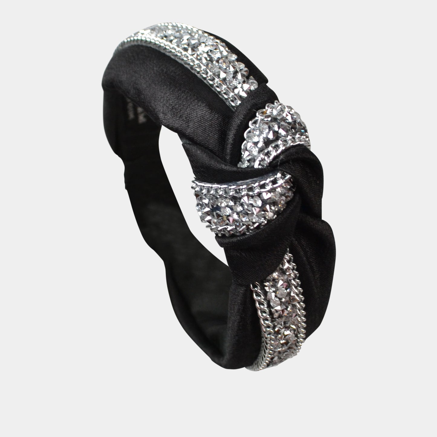 FASHION BY A STEP ABOVE HEADBAND IN BLACK