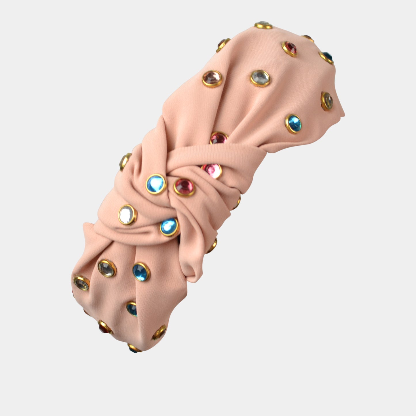 FASHION BY A STEP ABOVE HEADBAND IN BLACK WITH PEARLS