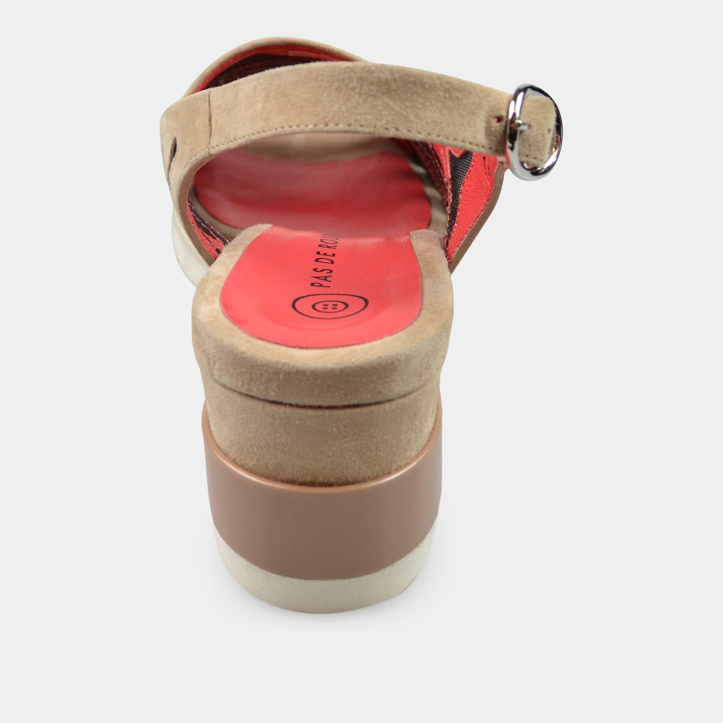 PAS DE ROUGE FLEUR ANIMAL PRINT IN NUDE